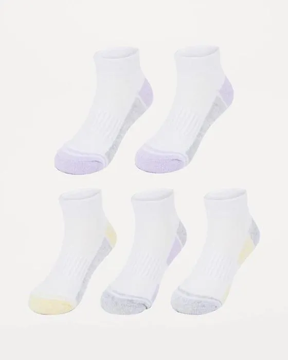 5 packs de chaussettes à faible coupe pour enfants actifs