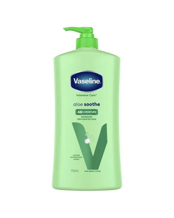 Lotion corporelle de soins intensifs en vaseline 750ml - Aloe