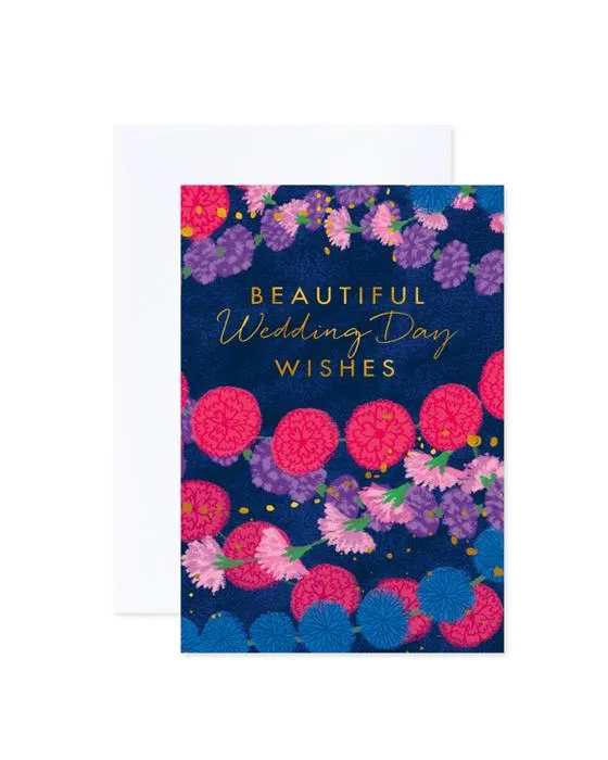 Carte de mariage de marque Hallmark - Floral
