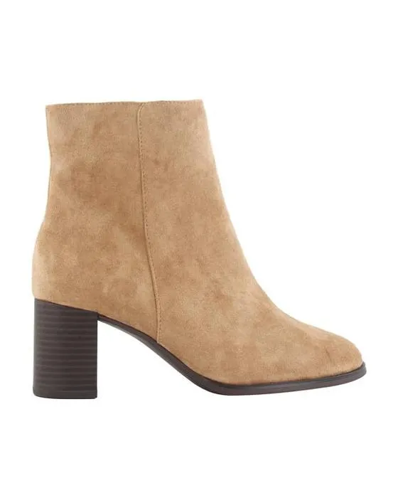 Bottes de cheville à talons de bloc
