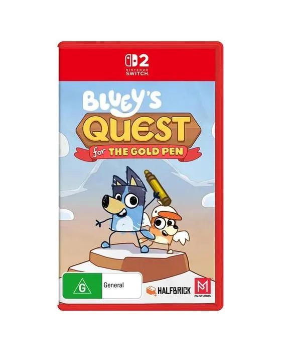 Bluey's Quest pour le stylo en or - Commutateur 2
