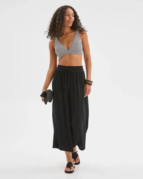 Cible Femme Resort Shirred Crinkle Pantalons de taille