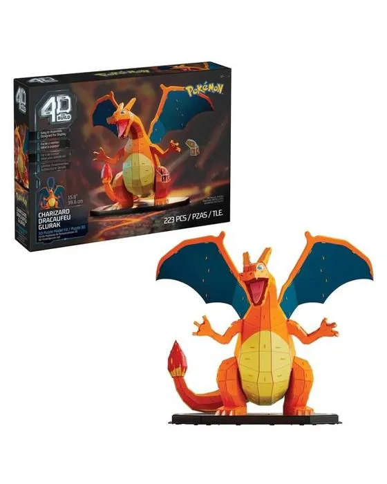 Kit de modèle de construction de pokemon de Charizard