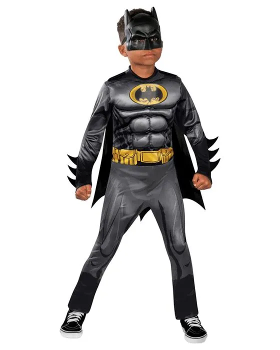DC Comics Batman Deluxe Costume pour enfants - Assortiment - Noir