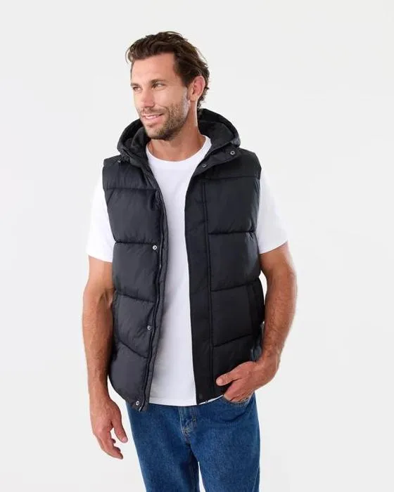 Veste à capuchon pour puffer