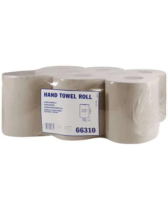 Tork papier de base Centrefeed Roll naturel 1 Ply 350m 6 Pack