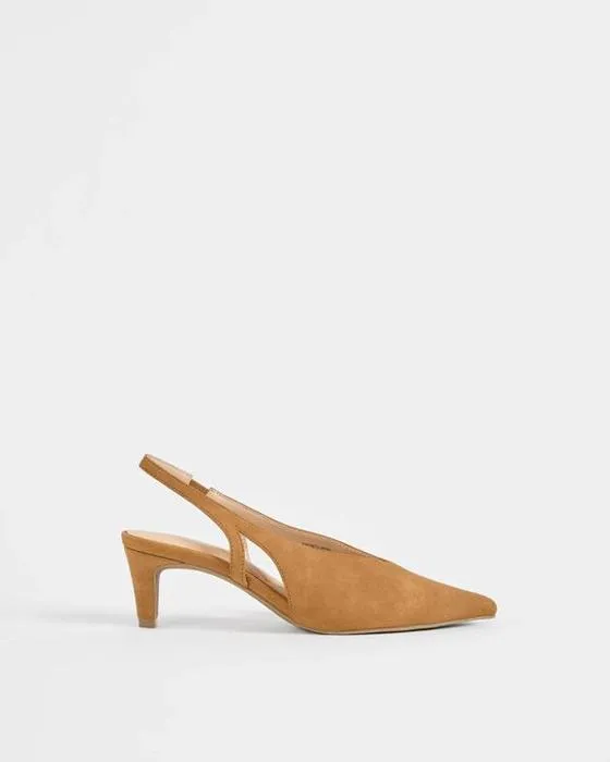 Cible femme Vamp haute talon de chaton Sling retour