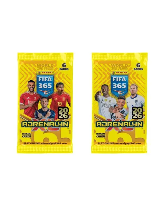 Panini FIFA 365 Adrenalyn XL 2026 Soccer Trading Cards Booster Pack - Assortiment