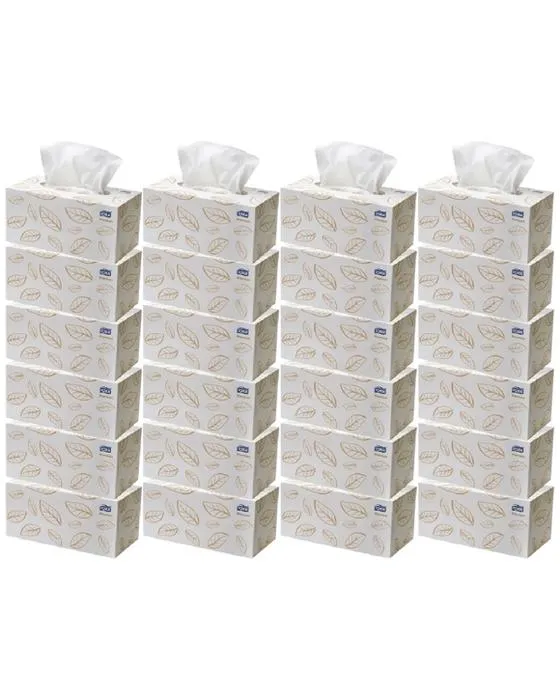 Tork Premium 2 Ply Tissus faciaux 224 Feuilles 24 Boîtes