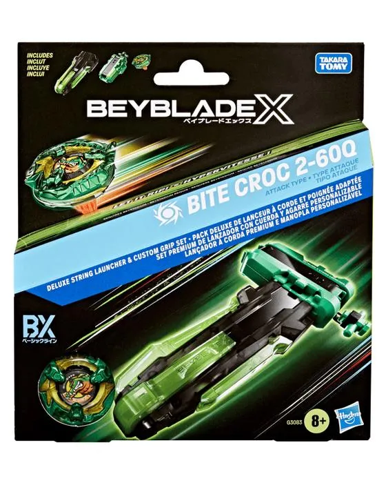 Beyblade X Deluxe Chaîne de lance et jeu de poignée personnalisé