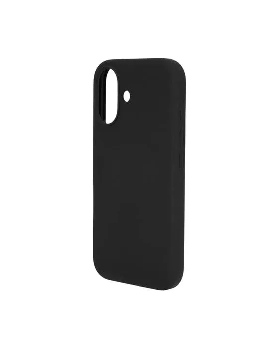 Boîtier en silicone iPhone 16 - Noir