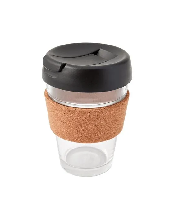 350ml Coupe de voyage réutilisable en verre