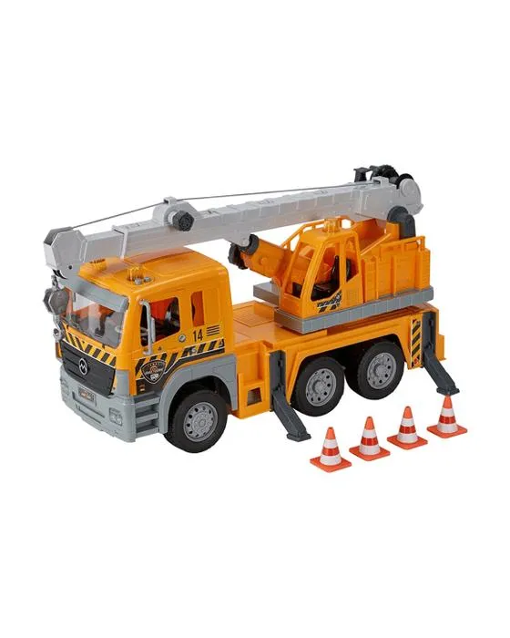 Camion de construction lumières et sons
