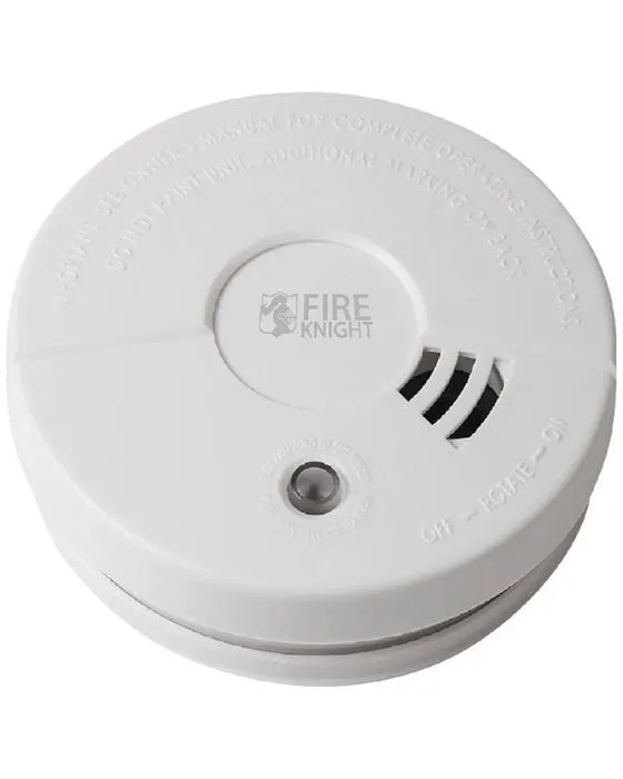 FireKnight Alarme Photoélectrique Fumée 9V Batterie Blanc