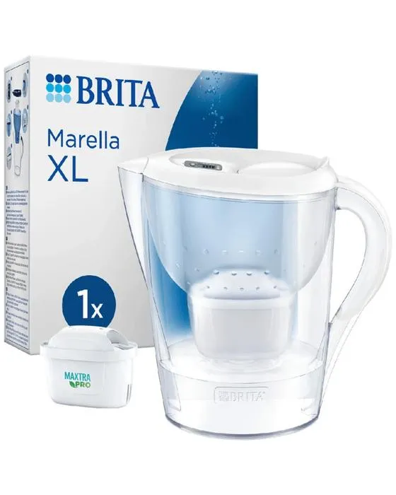 Filtre à eau BRITA Marella XL 3.5L Blanc