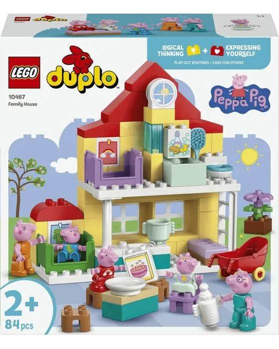 LEGO DUPLO Peppa Maison de famille du cochon 10467
