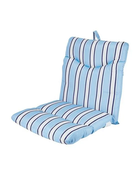 Coussin extérieur à rayures arrière