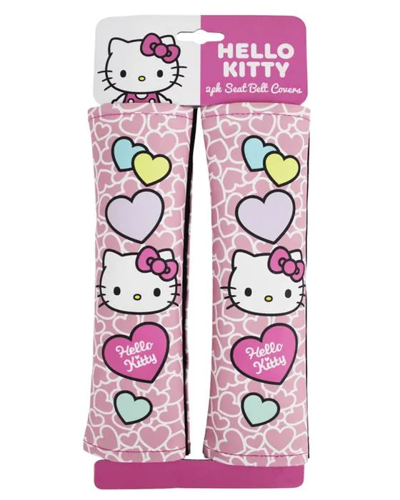 2 packs Hello Kitty housses de ceinture de sécurité