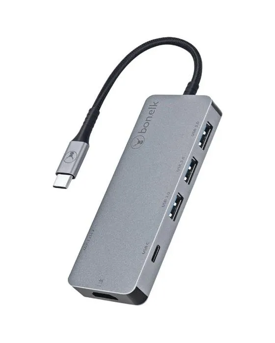 Adaptateur multiports 6-en-1 longue durée de vie Oselk