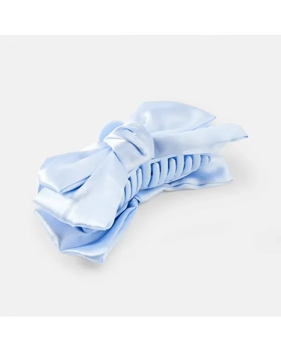 Tissu bleu Clip cheveux de la pince de l'eau