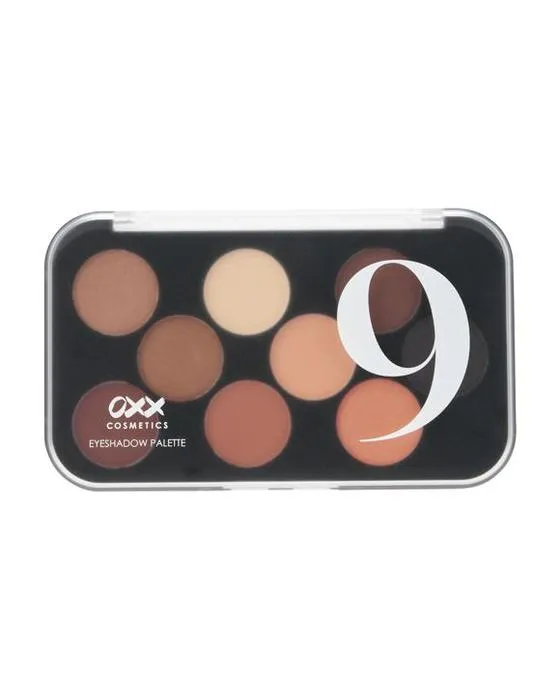 OXX Cosmétiques 9 nuances Palette d'ombre - Bronze