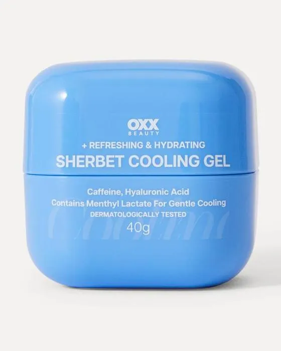 Gel de refroidissement du sorbet 40g - caféine, acide hyaluronique et lactate de menthyle