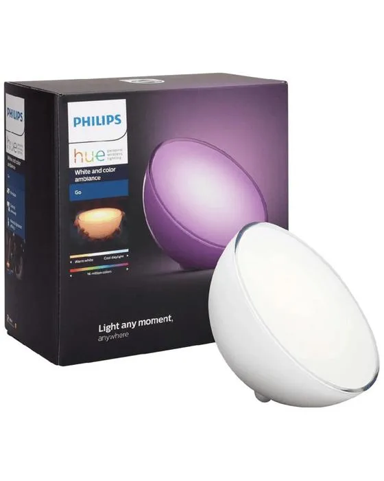 Philips Hue Go MK2 Bluetooth Blanc et Ambiance couleur