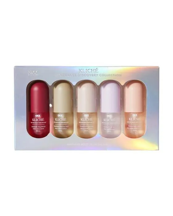 OXX Beauty Kliche Fragrance Ensemble de découverte de cheveux et parfums corporels