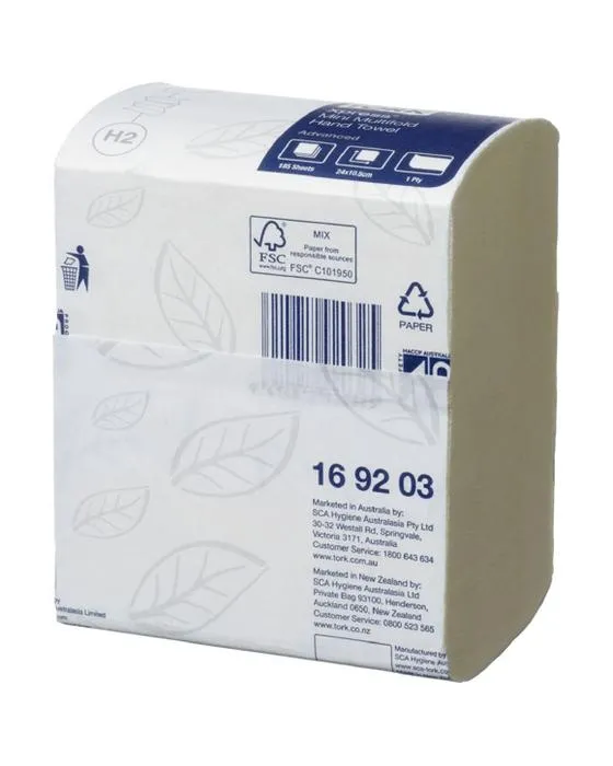 Tork Mini serviette multiplis avancé