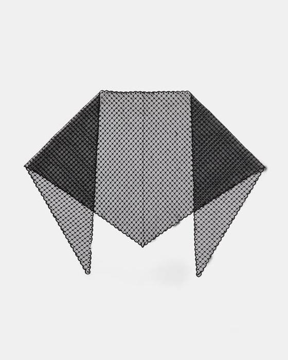 Écharpe de la marque Triangle Sheer - Noir