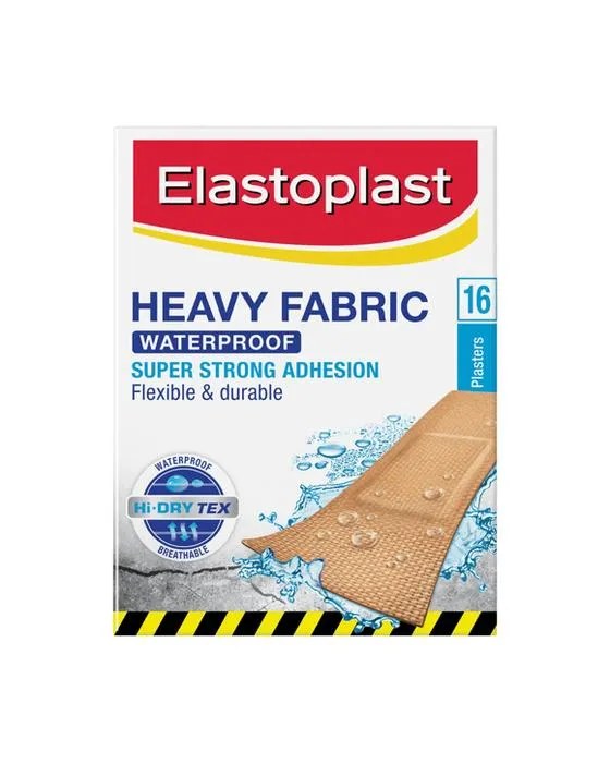 Elastoplast 16 Pack Tissu lourd Etanche Plastres