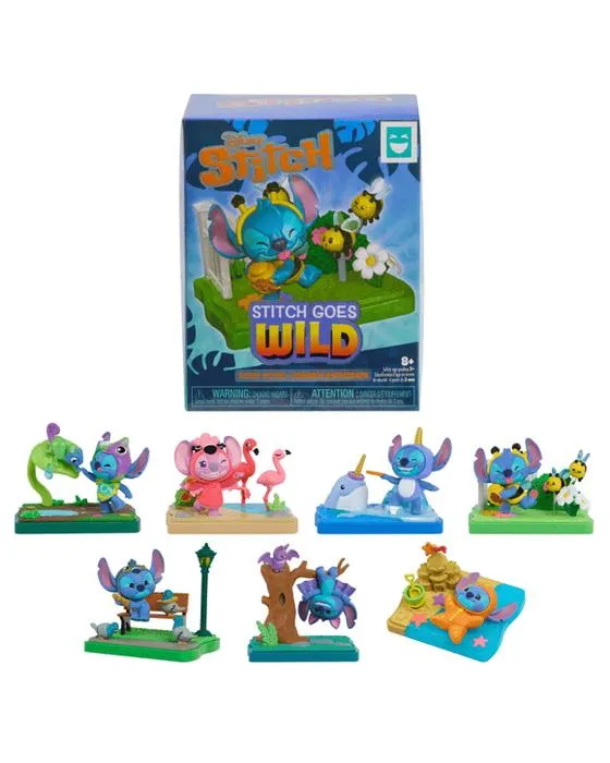 Disney Happy Haul Stitch va Wild Personnages collectibles - Assortiment - Multi
