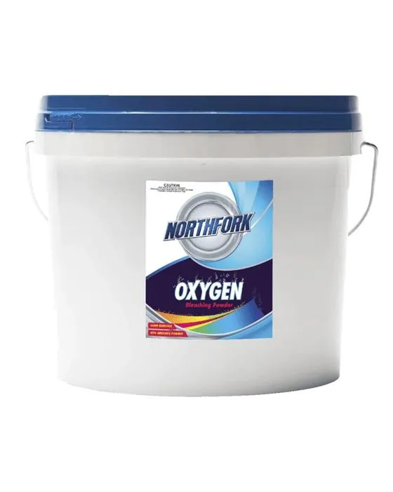 Poudre de blanchiment d'oxygène de la fourche nord 10kg