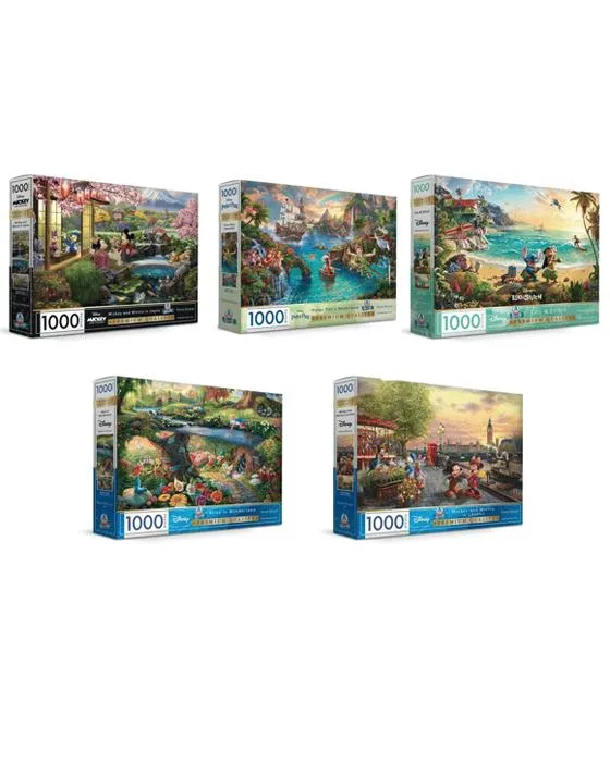 Série Premium de la série fléchée de 1000 pièces Disney Gold Edition - Assortiment