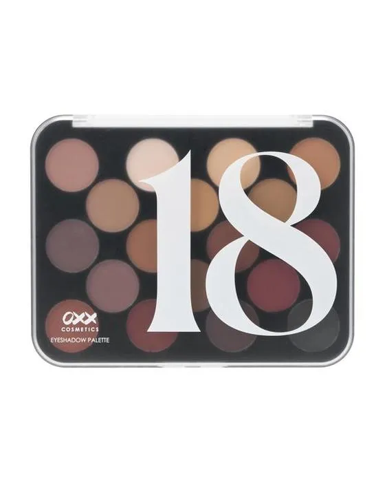 OXX Cosmétiques 18 nuances Palette de paupières