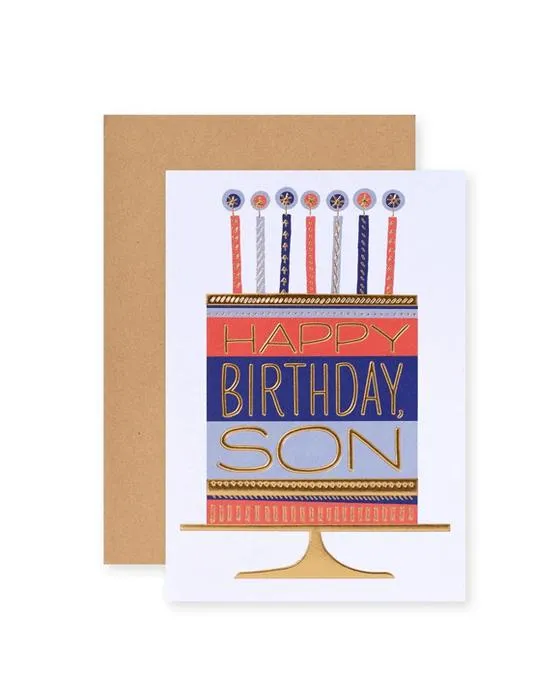 Connexions de l'anniversaire de Hallmark - Joyeux anniversaire, Fils