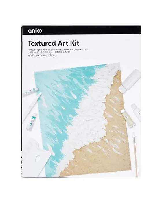 Kit d'art texturé - Plage