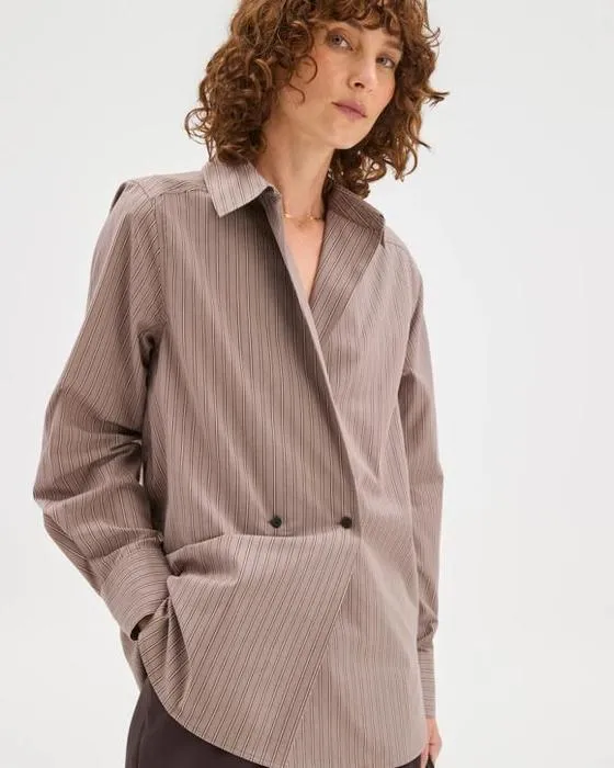 Aperçu Chemise sur mesure en mélange de coton australien