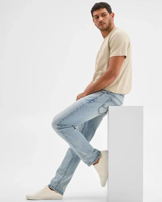 Cible Denim Straight Fit Jeans Denim