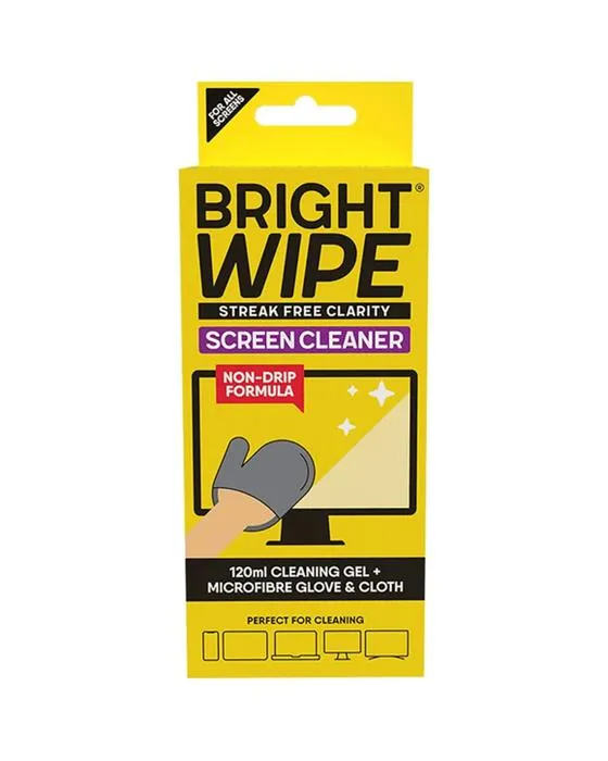 Kit de nettoyage d'écran statique Brightwipe