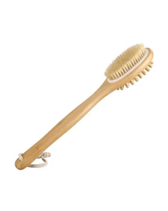 Brosse corporelle de massage en bambou