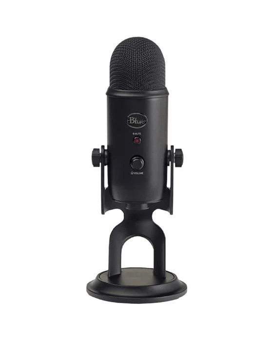 Blue Yeti 3-Capsule USB Microphone noir