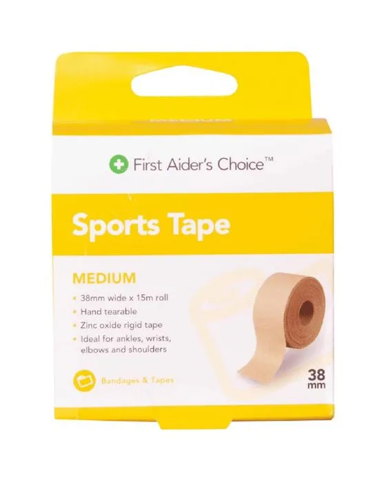 Premier choix de l'Aider bande de sport moyen 38mm x 15m
