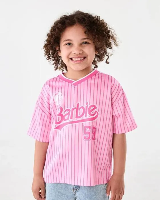 Barbie licence surdimensionné Mesh Jersey
