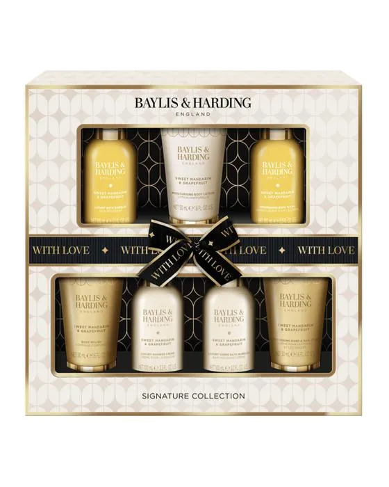 Collection de signature Baylis & Harding 7 pièces - Mandarine et pamplemousse sucrés
