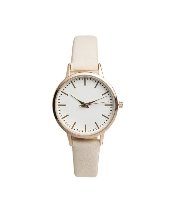 Montre Skinny - Beige