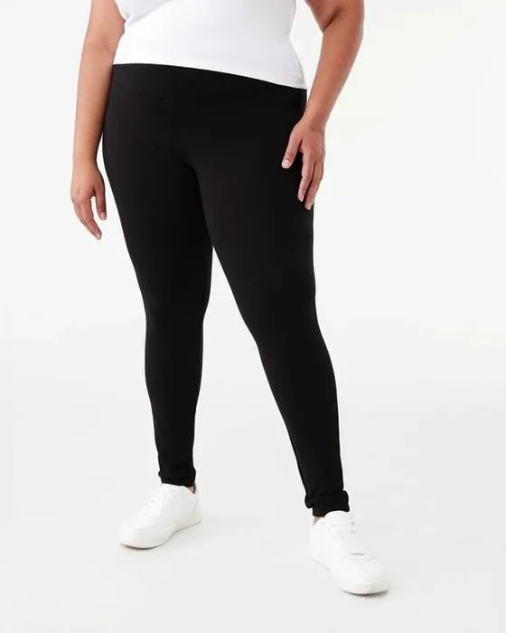 Courbe Ponte Leggings Full Longueur