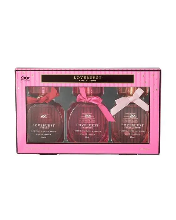 Ensemble de découvertes de parfums d'amour OXX Collection Eau de Parfum