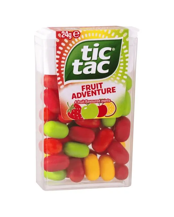 Tic Tac Mints d'aventure fruitière 24g