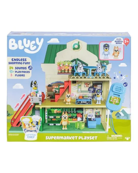 Bluey Supermarket Playset